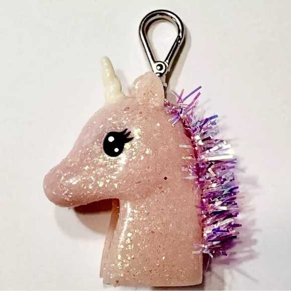 Bath & Body Works Unicorn Pocket BAC Holder Clip Sani Sleeve Gel Case No Light - Picture 3 of 13